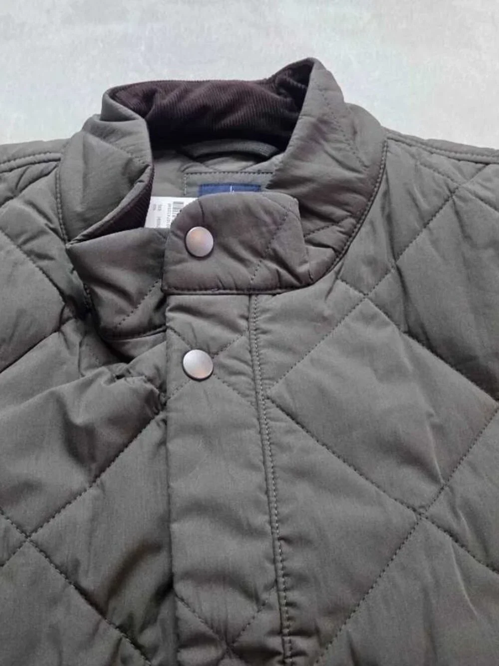 New XXL J.Crew Sussex quilted jacket with PrimaLoft in Deep Olive